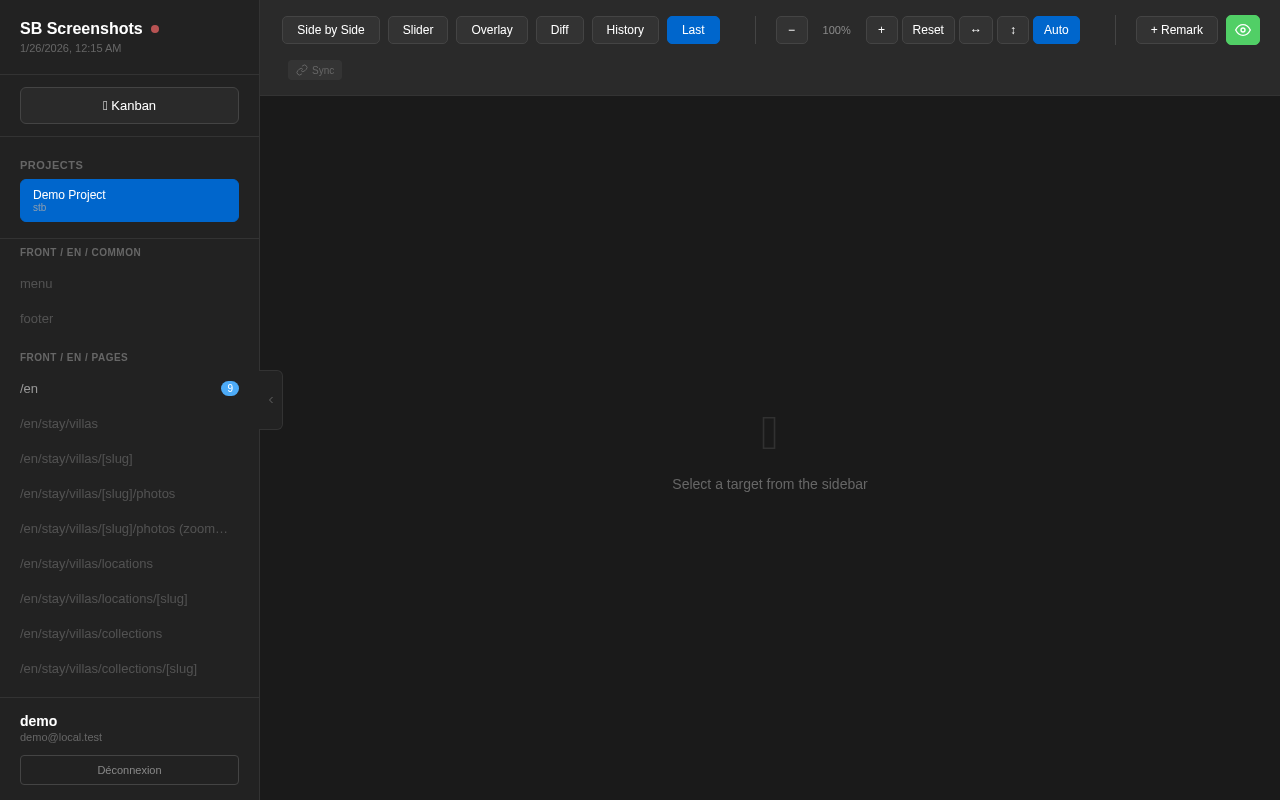 Sidebar nouveau