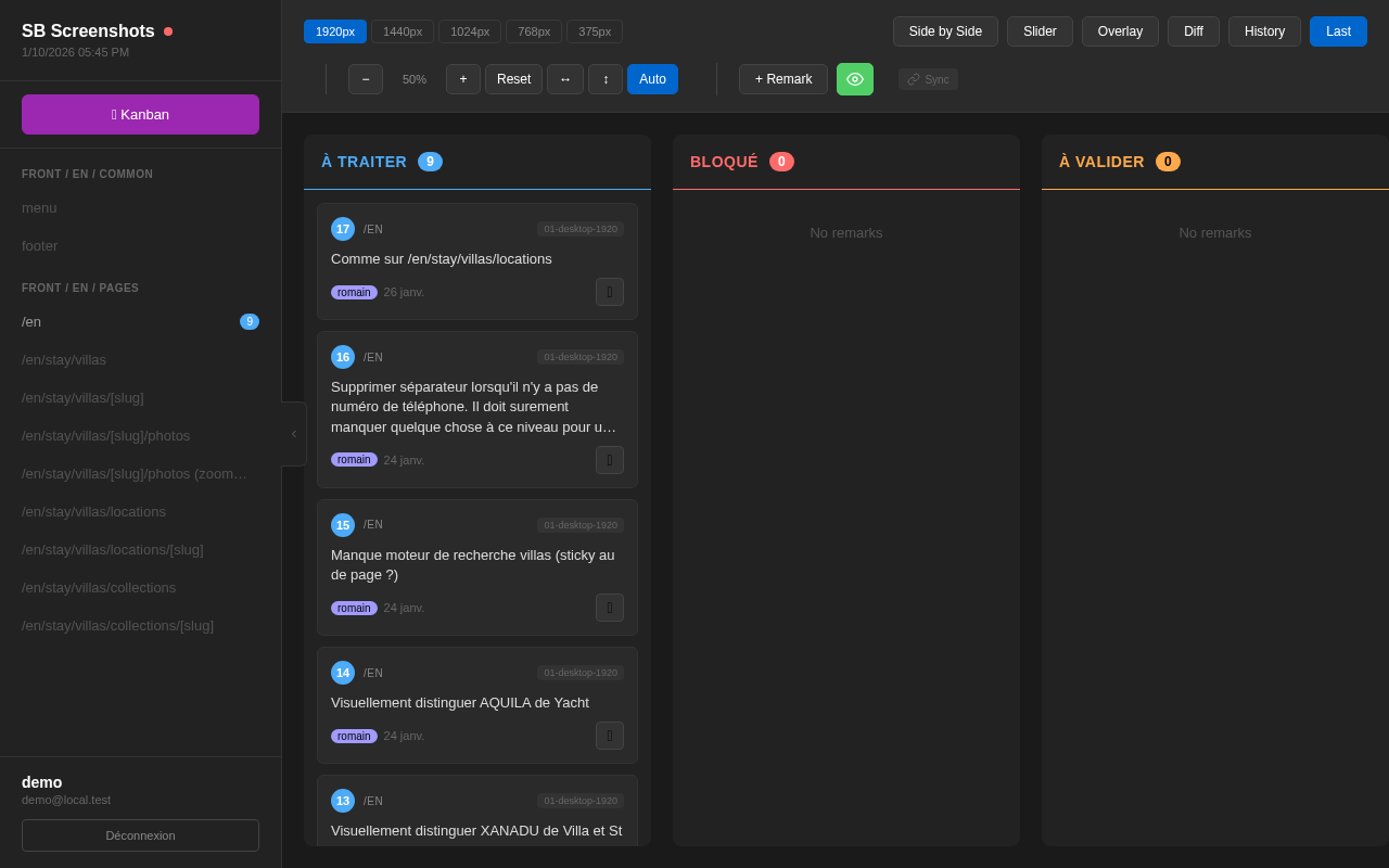 Kanban ancien