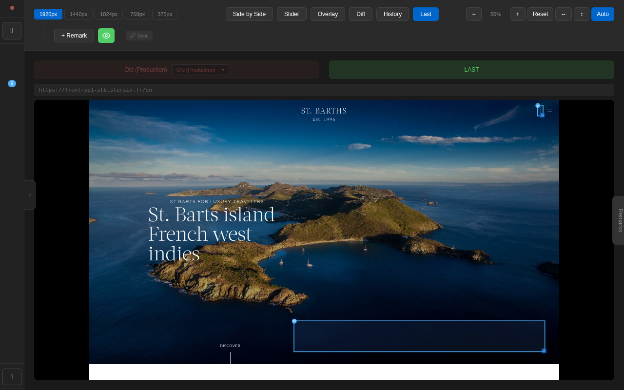 Sidebar collapsed ancien